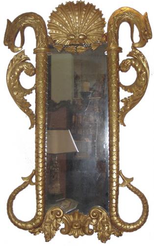 Dramatic Early 19th Century Giltwood Pier Mirror No. 3647 - C ...