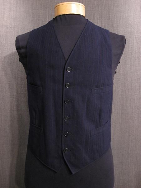 Costumes/Vests/Late 19th Century to Contemporary/09011722 Vest navy ...