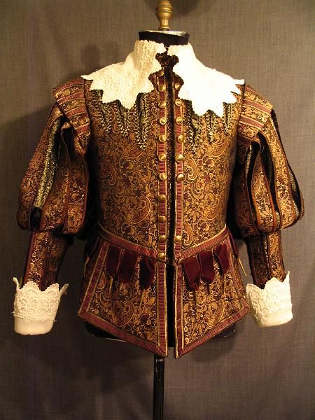 Red and Gold Renaissance Doublet | A Wardrobe Fit for a King | Pinter ...
