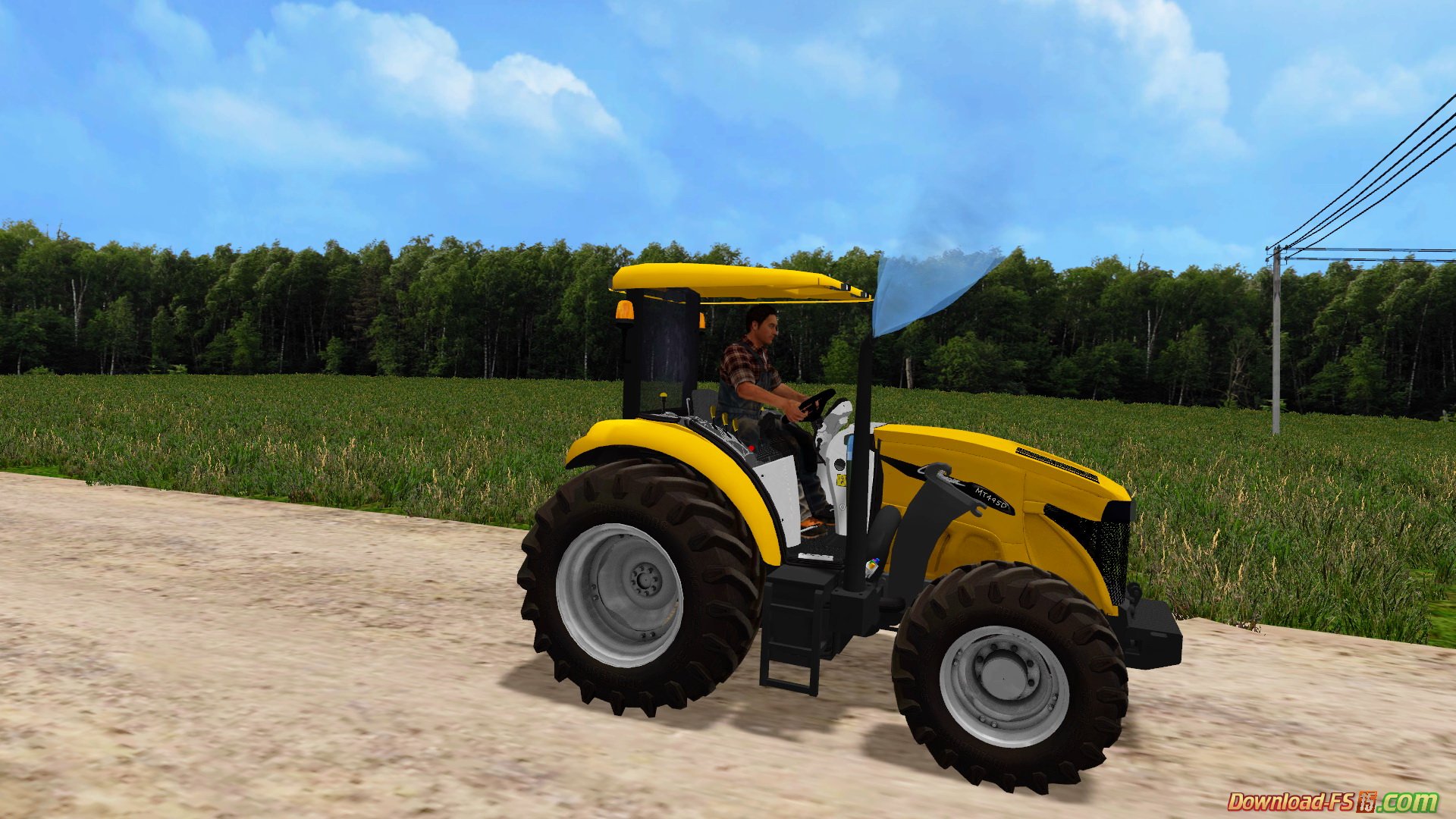 Tractor Challenger MT495D v3.0 for FS 15 » Download FS 15 Mods for ...