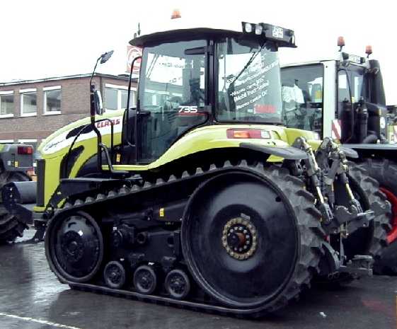 Claas Challenger MT735 prototype | Tractor & Construction Plant Wiki ...