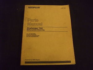 CAT CATERPILLAR CHALLENGER 70C TRACTOR PARTS BOOK MANUAL S/N 2YL1-UP ...