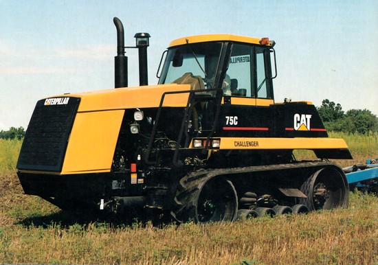 ... 700 és 800 szériák elődei, a CAT Challenger 35/45/55 traktorok is