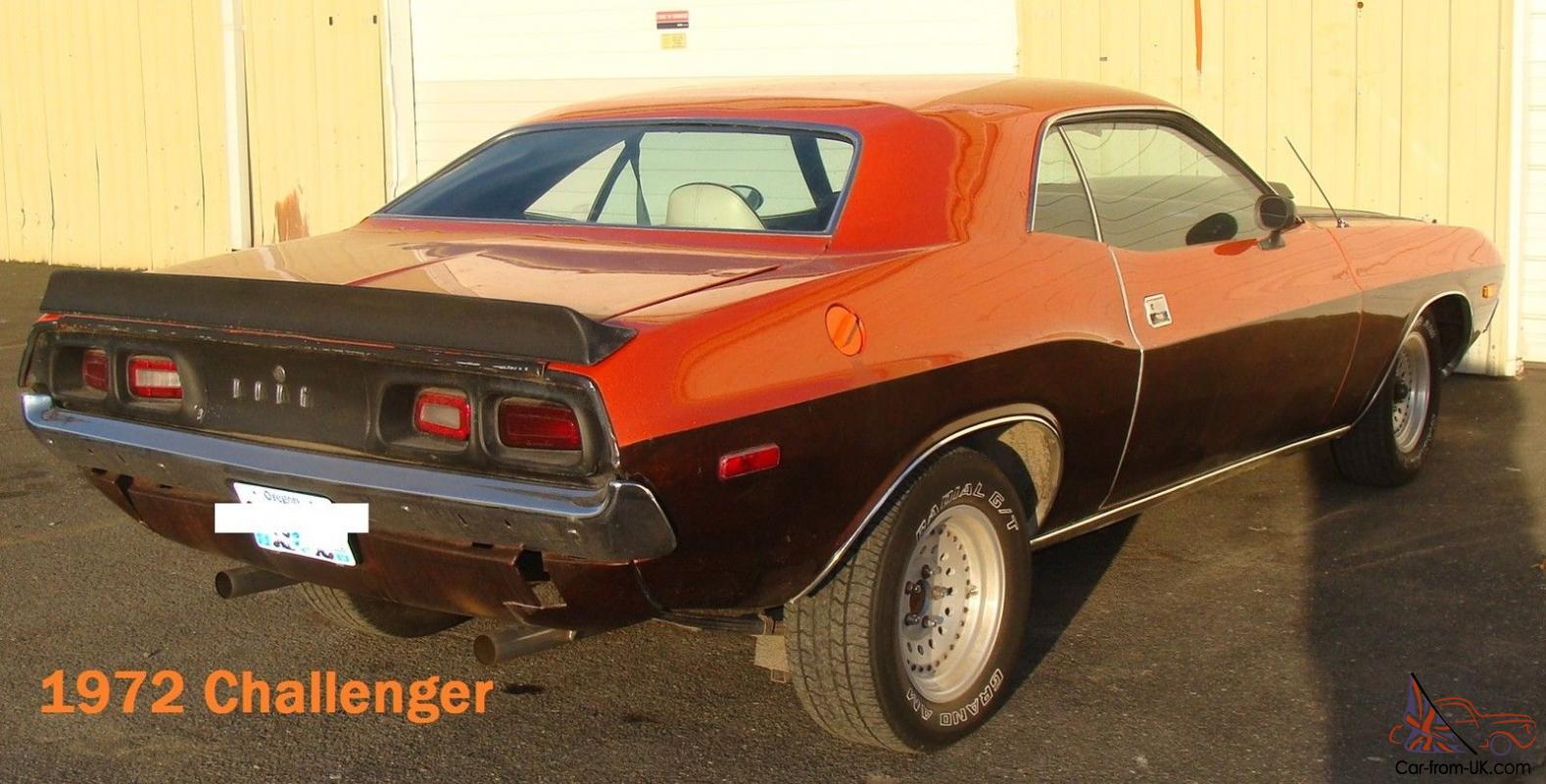 1972 Dodge Challenger 383, 727 trans, 8.75 RE, bucket seat console ...