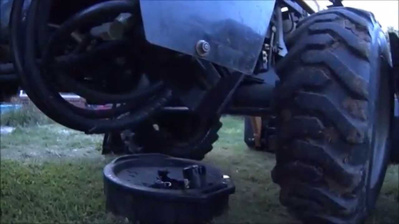 Challenger MT275 How to Change Oil on Diesel Tractor - YouTube