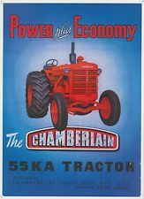 Chamberlain 55KA Tractor Metal Repro Sign (VM055) Second