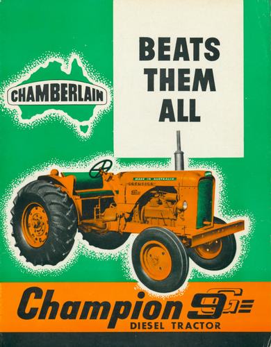 Chamberlain Champion 9G Tractor