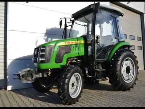 CHERY fülkés traktor RK404 (40LE) és RK504 (50LE) - YouTube
