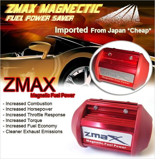 10 Unit - ZMAX Magnectic 35% Fuel Power Saver Imported From Japan