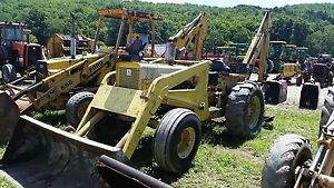 Details about Allis Chalmers 615 Loader Backhoe RUNS & WORKS Tractor ...