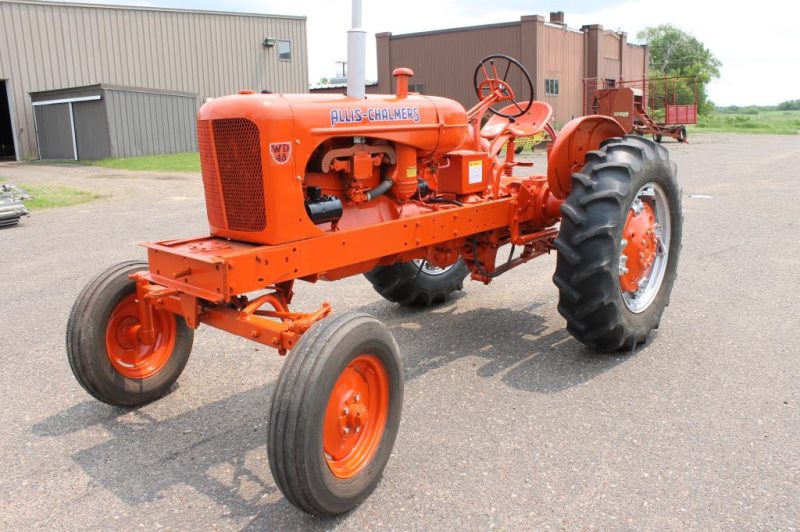 LOT #12PL - ALLIS-CHALMERS WD 45 WIDE FRONT TRACTOR,540 PTO,