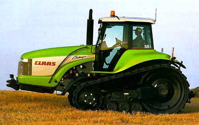 Claas Challenger 55 - Tractor & Construction Plant Wiki - The classic ...