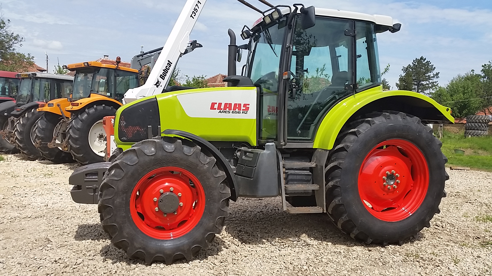 Claas 656 | Tractor.BG
