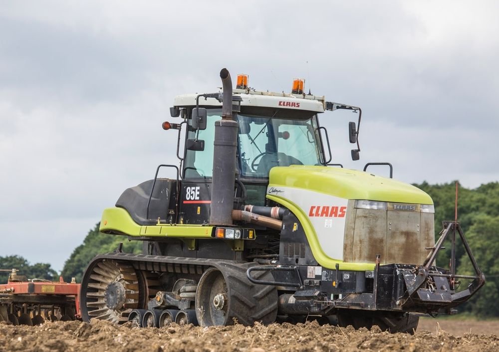 Claas Challenger 85E Cultivating Poster print | eBay