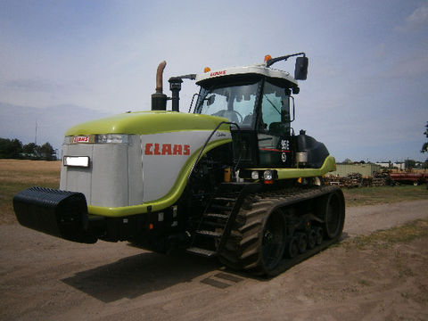 This used standard tractor Claas Challenger 95E, year 2001, has 420 ...