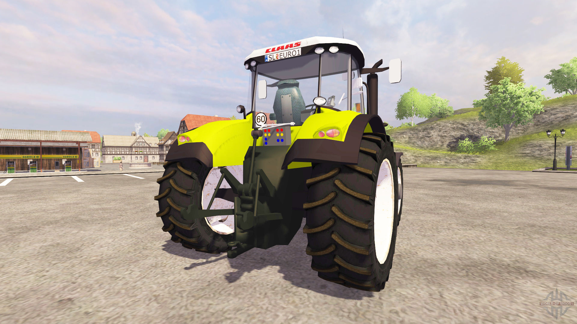 Agricultural tractor CLAAS Arion 530 for Farming Simulator 2013.
