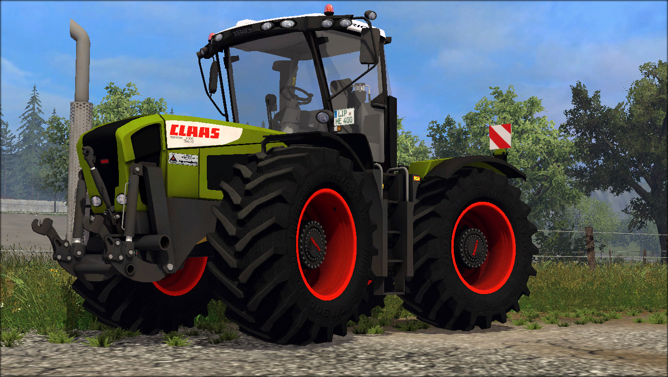 Claas Xerion 3300 Tractor VC V 5.0 (Washable) - Farming Simulator 2015 ...
