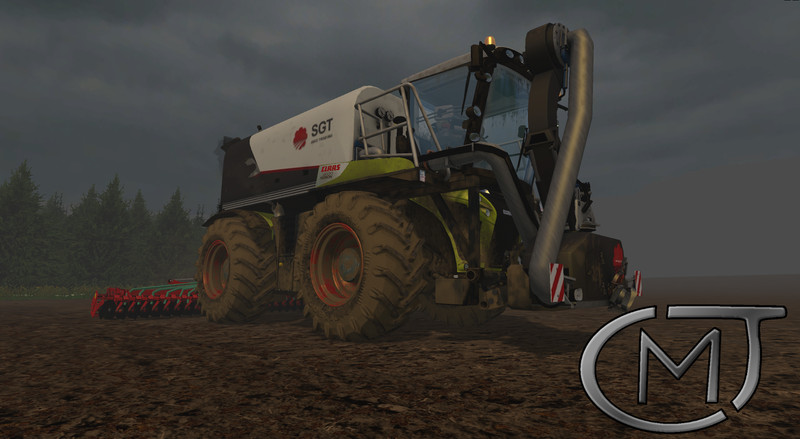 CLAAS Xerion 4000 SaddleTrac Tractor V 1.0 Mod - Farming Simulator ...