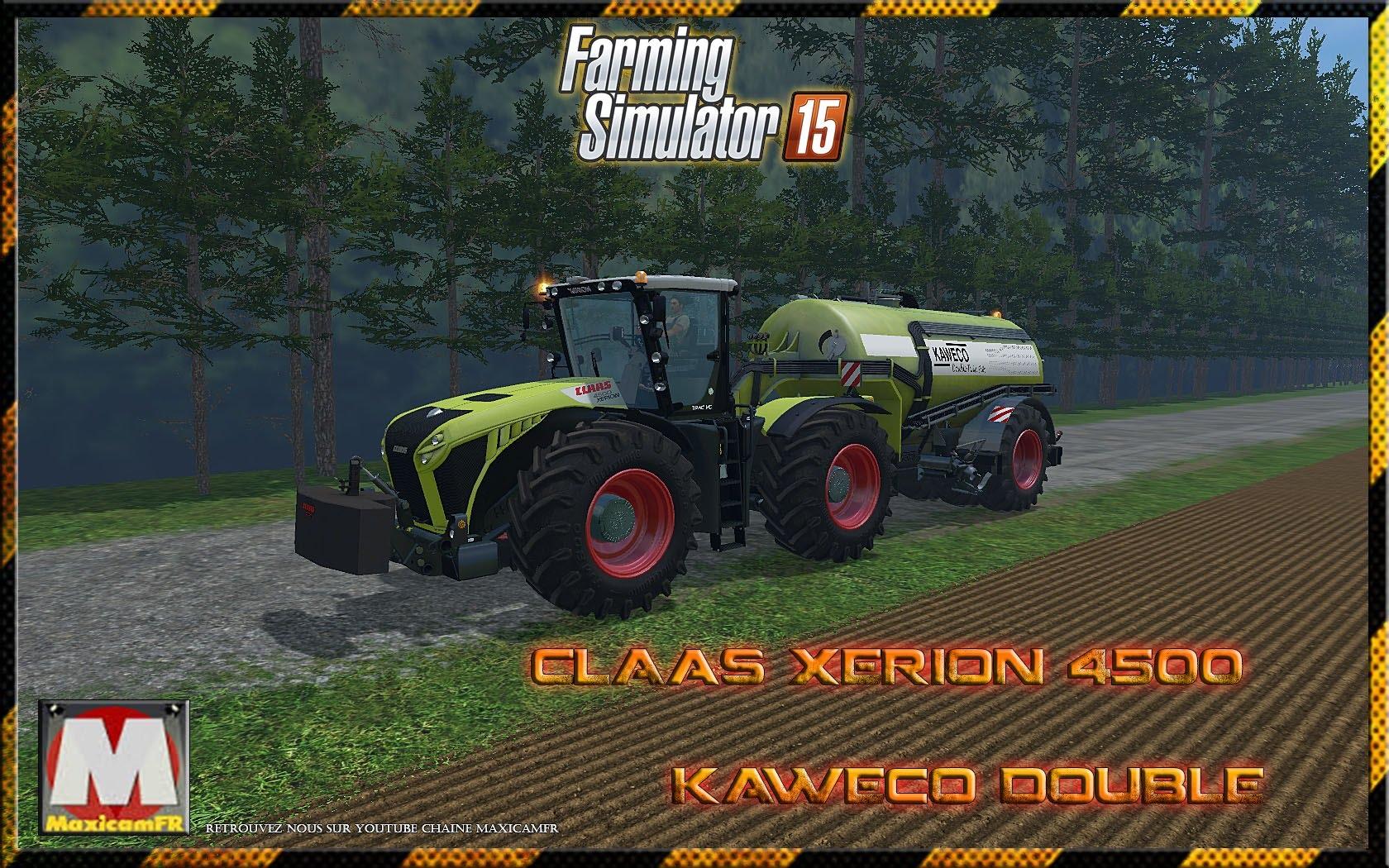 CLAAS XERION 4500 V2.0 | Farming simulator 17 - FS17 mods ...