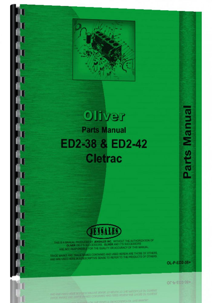 ... -PED238 OEM Number: OL-P-ED2-38+{80634} Brand: Agkits Tractor Manuals