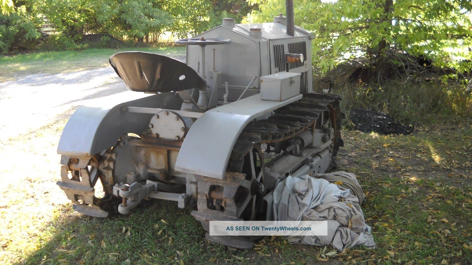 Cletrac Vintage W, 12 - 20 Bulldozer Tractor Antique & Vintage Farm ...