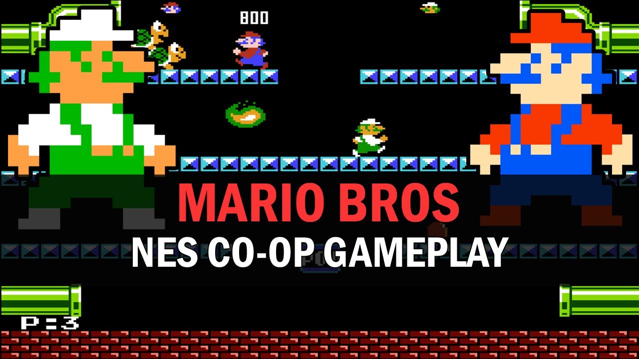 Mario Bros Classic - NES - Sheep and Dane - Co Op Gameplay - YouTube