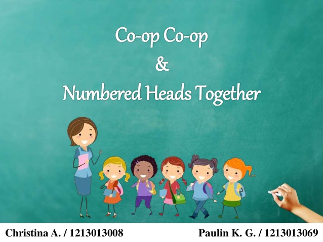 Co-op Co-op & Number Heads Together