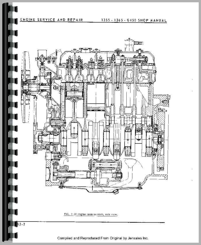 Cockshutt 1355 Tractor Service Manual (HTOL-S13551365)