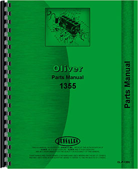 Cockshutt 1355 Tractor Parts Manual (HTOL-P1355)