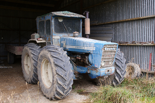 1974 Ford County 1164 Tractor. | Seen at the Catlins, South ...