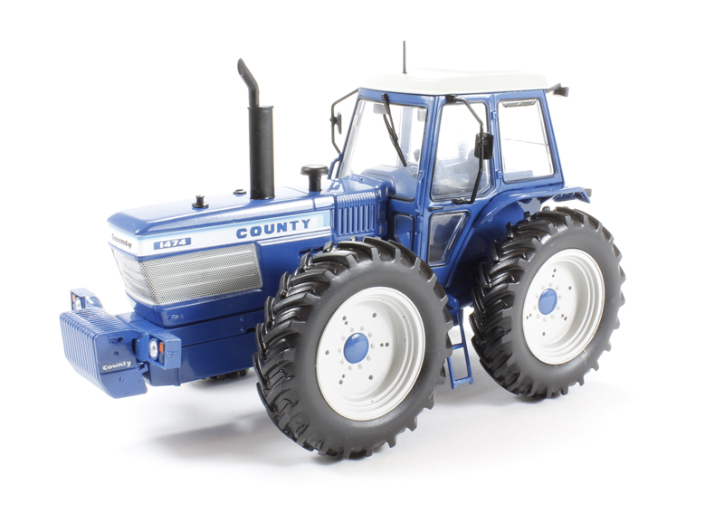 hattons.co.uk - Universal Hobbies J4032 County 1474 tractor in blue
