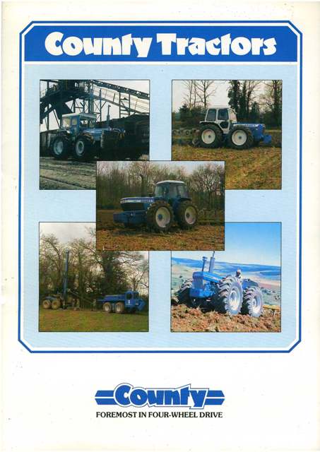 County Tractor Range - 764 774 964 974 1164 1184 1464 1474 1884 1184FC ...