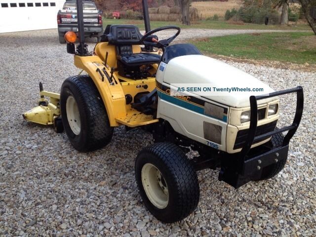 Cub Cadet 7195 Compact Tractor 4wd Hydrostatic Diesel Tractors photo 1