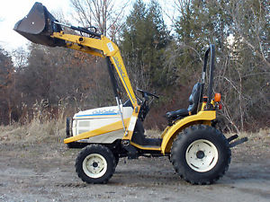 Details about Cub Cadet 7200 4wd Diesel Tractor w/ Front Bucket Loader