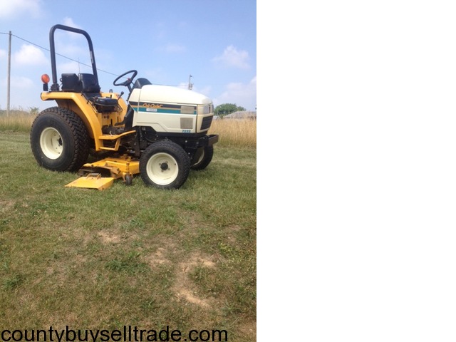 7232 Cub Cadet Compact Tractor 72 Inch Cut Goshen - County Buy, Sell ...