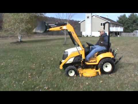 CUB CADET 7284 Tractor 60' Mower CAT DIESEL | How To Make & Do ...
