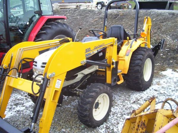 CUB CADET 7532 4WD TRACTOR WITH LOADER, BACKHOE. DIESEL, HYDROSTATIC ...