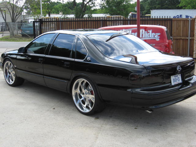 Custom 96 1996 Impala Ss Super Sport Engine Chrome Lt1 Polished Billet ...
