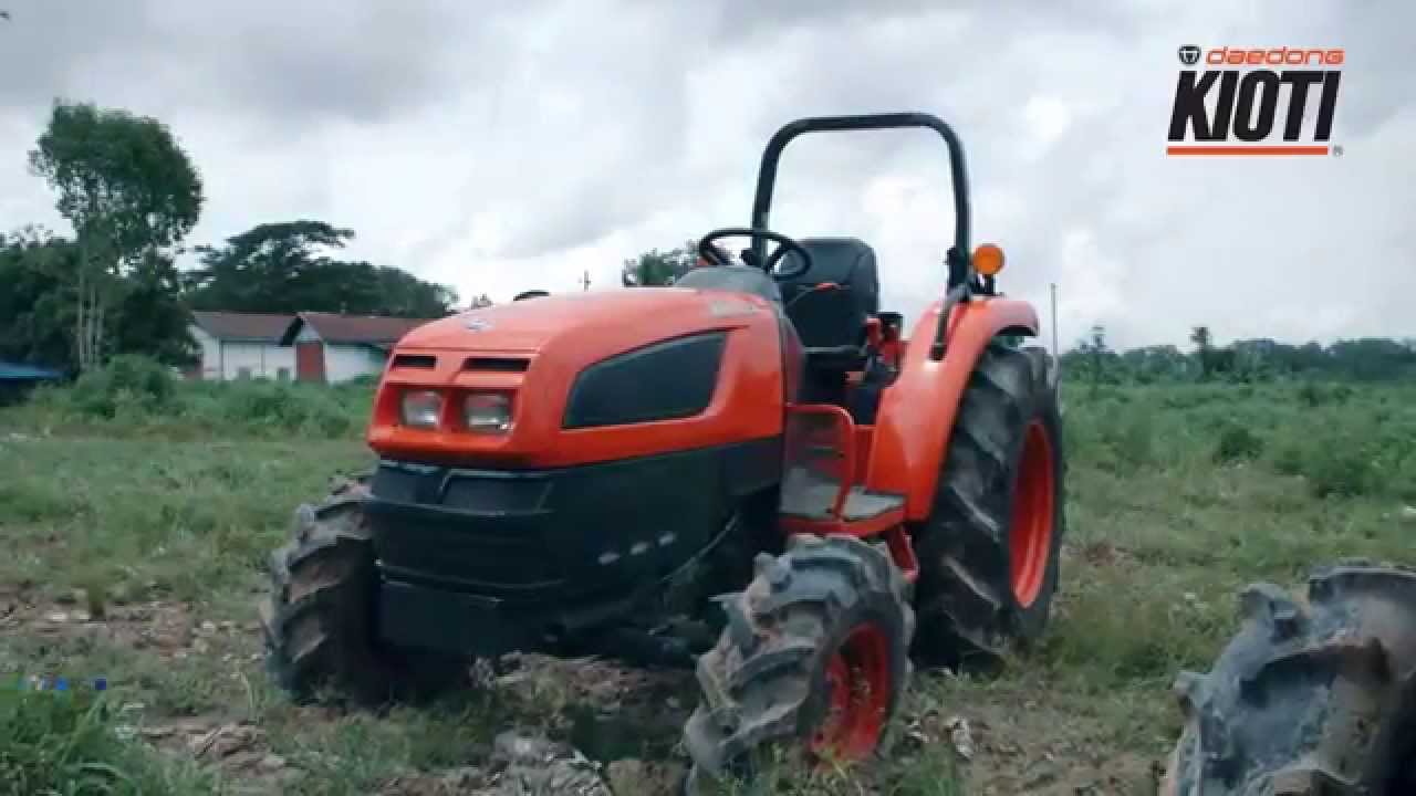 DaedongKIOTI Tractor EX50 - YouTube