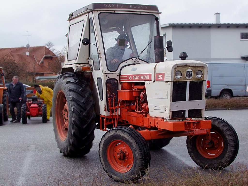 The David Brown 1212 Hydrashift Tractor Replaced The David Brown 1200 ...