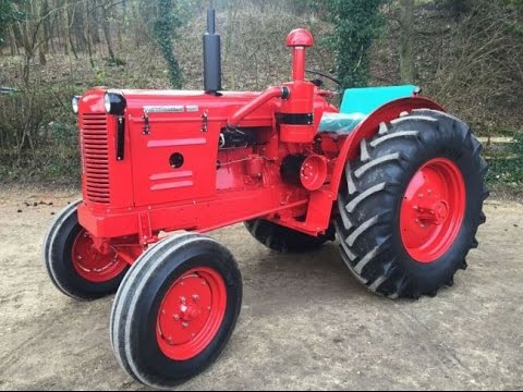 David Brown 50D Restored to Concours condition - YouTube