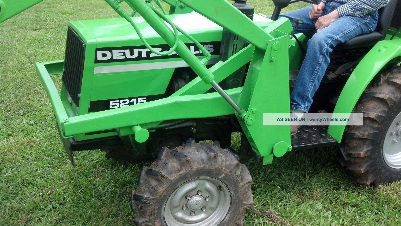 Deutz Allis 5215 Compact Tractor Loader 4x4 Antique & Vintage Farm ...
