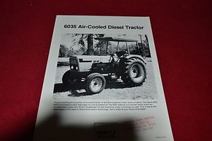 Deutz Allis Chalmers 6035 Tractor Dealer's Brochure LCOH | eBay