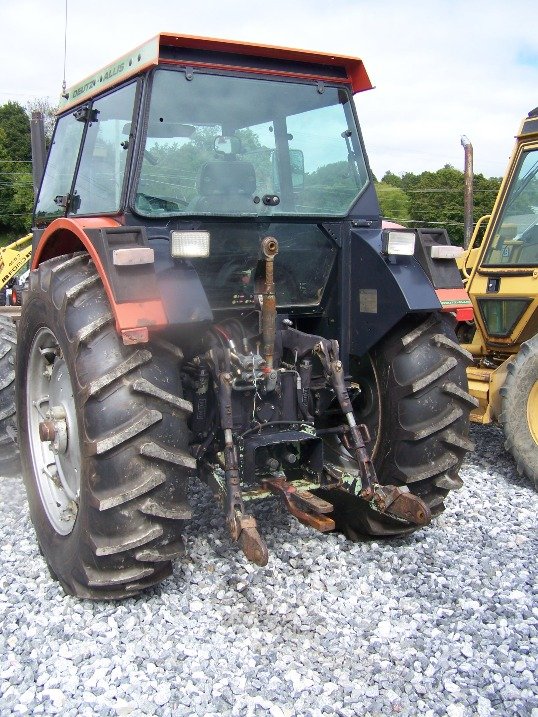 Deutz Allis 7110 4x4 Farm Tractor with Cab, 110 Horsepower PTO, Syncro ...