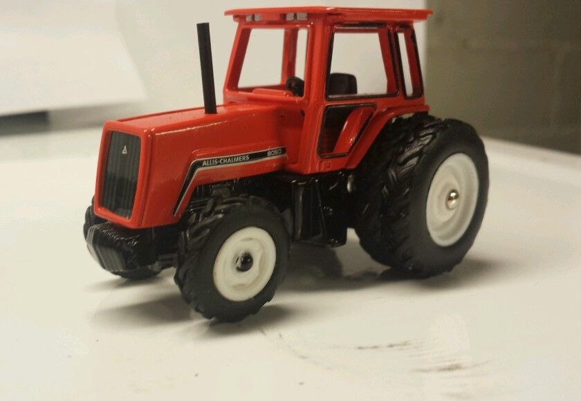 64 CUSTOM AGCO ALLIS CHALMERS 8050 TRACTOR WITH FWA AND DUALS ERTL ...