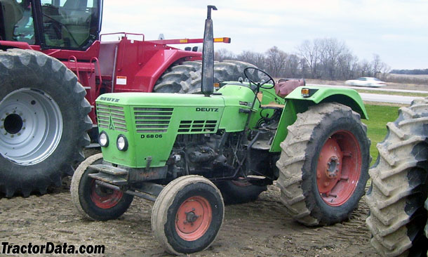 TractorData.com Deutz D 6806 tractor photos information