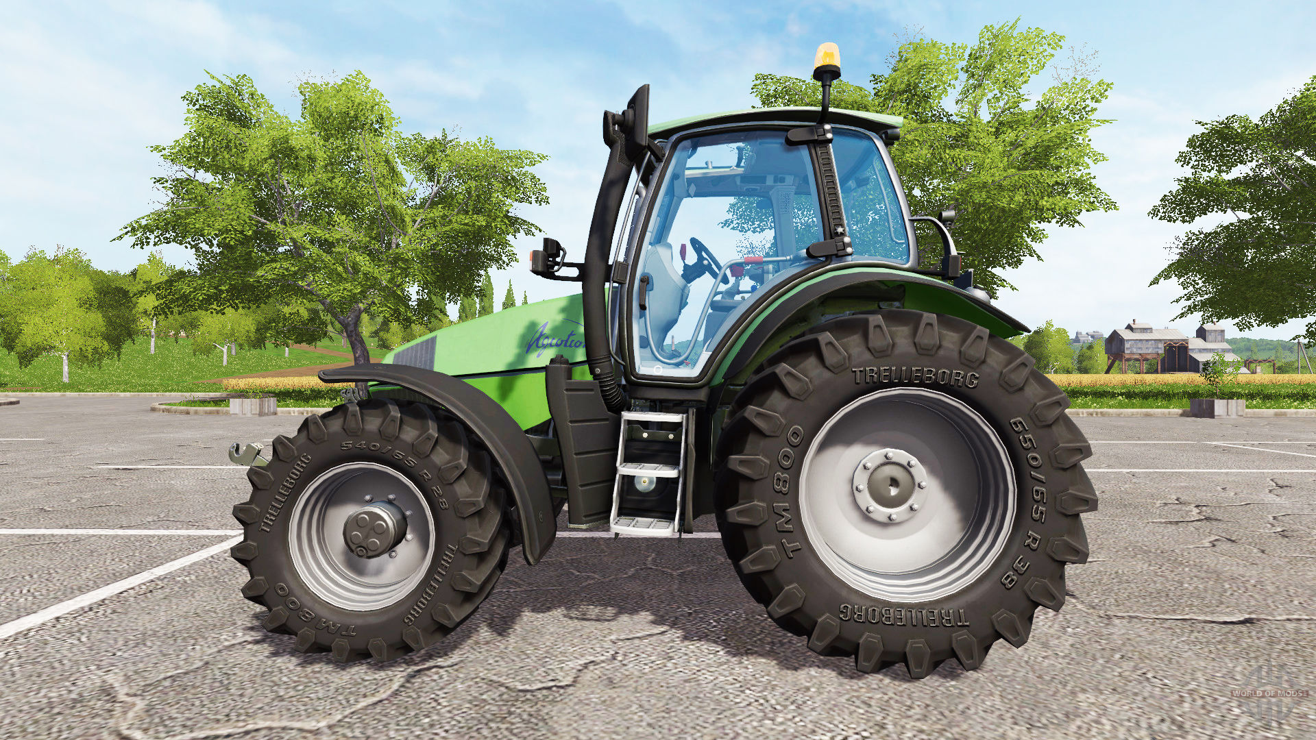 Agricultural tractor Deutz-Fahr Agrotron 120 Mk3 for Farming Simulator ...