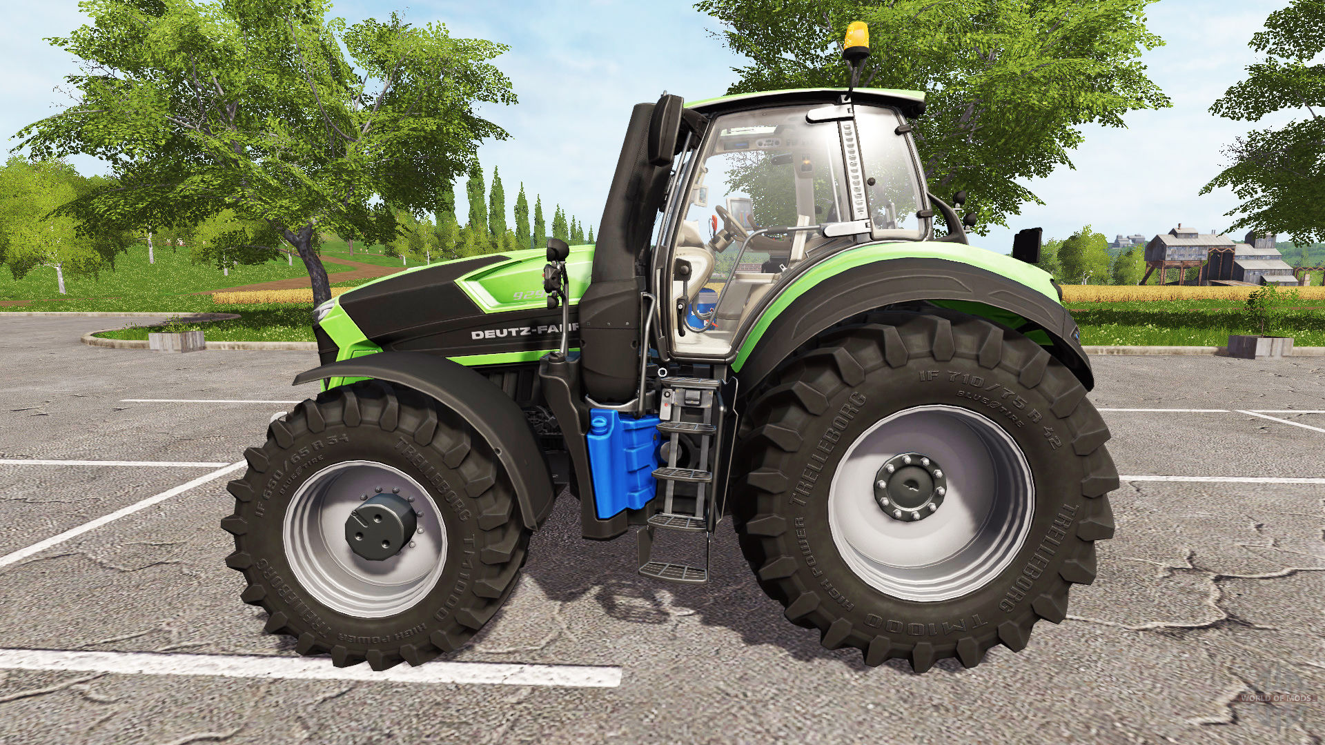 Deutz-Fahr 9290 TTV v1.5 for Farming Simulator 2017