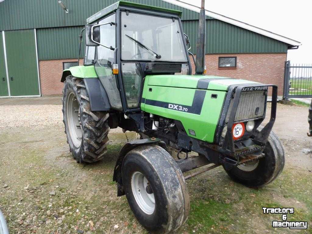 Deutz-Fahr DX 370 - Used Tractors - 1987 - 2959 LB - Streefkerk - Zuid ...
