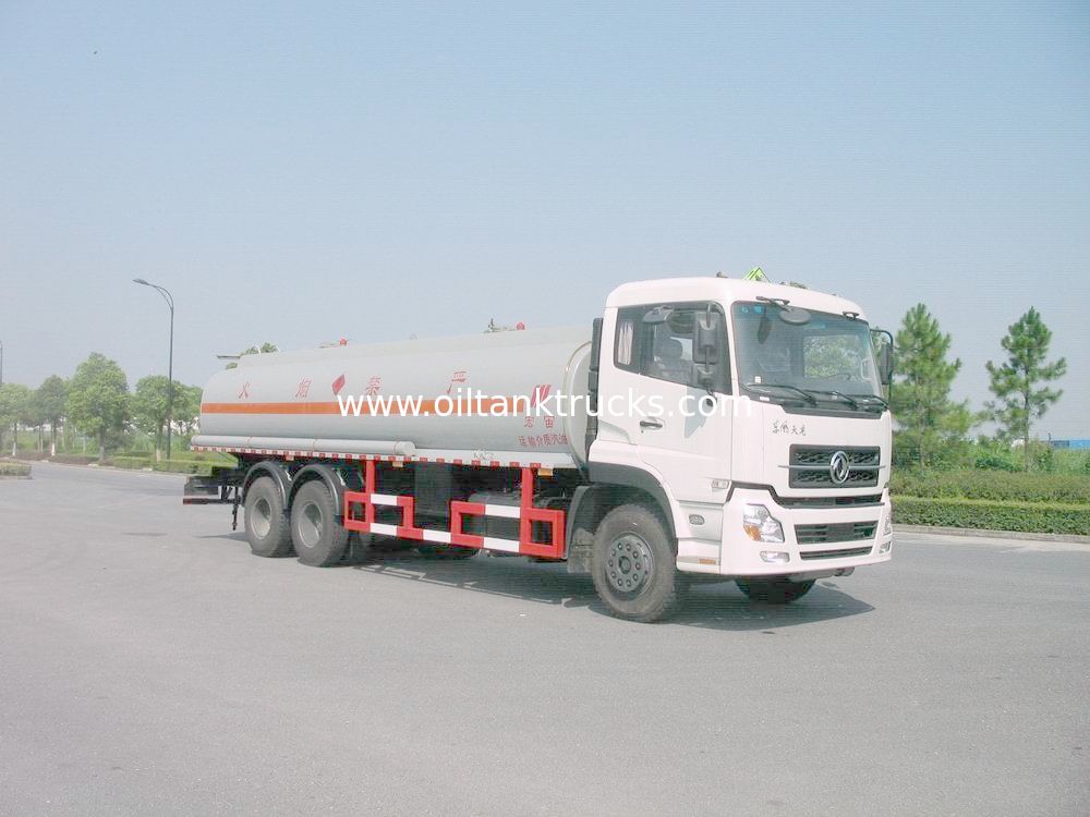 China 18,500L (4,887 US Gallon) Dongfeng 6x4 245HP Carbon Steel Tank ...